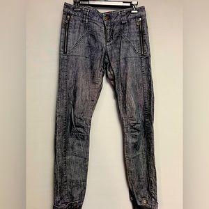 Vero Moda Denim Low rise Antique Black jeans sz 28x34.